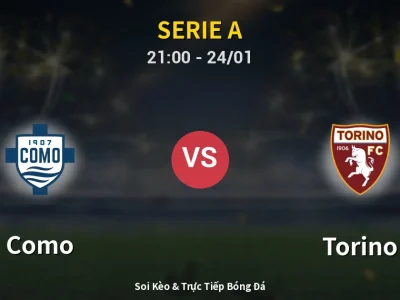 Soi Kèo Como vs Torino – 21:00 24/01 | Nhận Định, Dự Đoán Tỷ Số