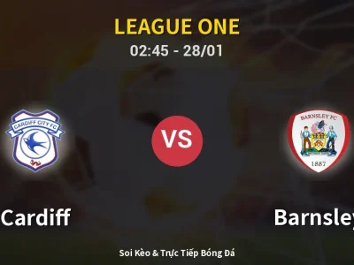 Kết Quả: Cardiff 4-0 Barnsley – Highlight & Bàn Thắng | League One