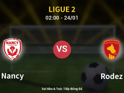 Kết Quả: Nancy 1-3 Rodez – Highlight & Bàn Thắng | Ligue 2