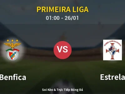 Kết Quả: Benfica 4-0 Estrela – Highlight & Bàn Thắng | Primeira Liga