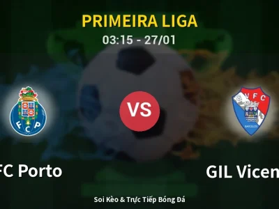 Kết Quả: FC Porto 3-0 GIL Vicente – Highlight & Bàn Thắng | Primeira Liga
