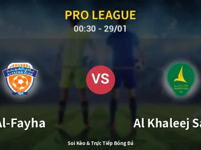 Kết Quả: Al-Fayha 3-1 Al Khaleej Saihat – Highlight & Bàn Thắng | Pro League