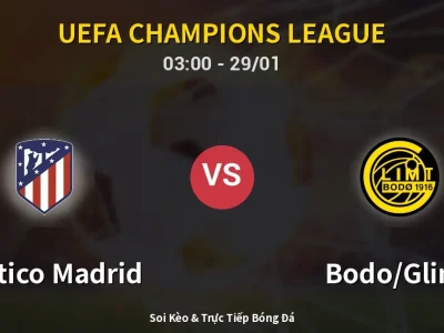 Kết Quả: Atletico Madrid 1-2 Bodo/Glimt – Highlight & Bàn Thắng | UEFA Champions League