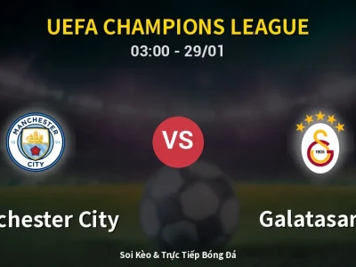 Kết Quả: Manchester City 2-0 Galatasaray – Highlight & Bàn Thắng | UEFA Champions League