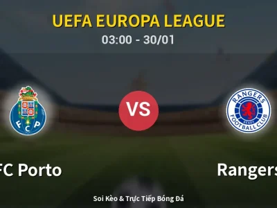 Kết Quả: FC Porto 3-1 Rangers – Highlight & Bàn Thắng | UEFA Europa League