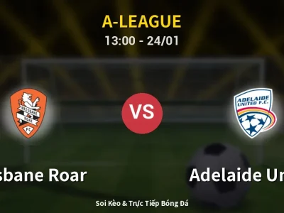Kết Quả: Brisbane Roar 2-3 Adelaide United – Highlight & Bàn Thắng | A-League