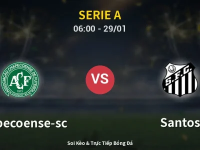 Kết Quả: Chapecoense-sc 4-2 Santos – Highlight & Bàn Thắng | Serie A