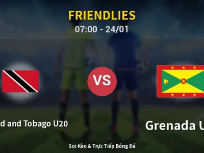 Kết Quả: Trinidad and Tobago U20 1-1 Grenada U20 – Highlight & Bàn Thắng | Friendlies
