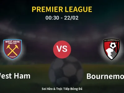 Kết Quả: West Ham 0-0 Bournemouth – Highlight & Bàn Thắng | Premier League