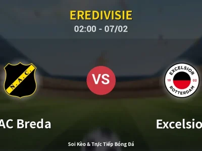 Kết Quả: NAC Breda 0-2 Excelsior – Highlight & Bàn Thắng | Eredivisie