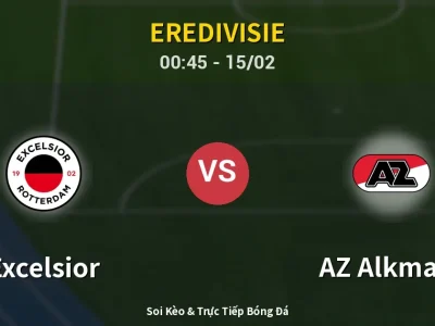 Kết Quả: Excelsior 1-2 AZ Alkmaar – Highlight & Bàn Thắng | Eredivisie