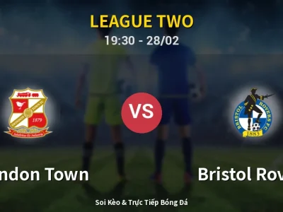 Soi Kèo Swindon Town vs Bristol Rovers – 19:30 28/02 | Nhận Định, Dự Đoán Tỷ Số