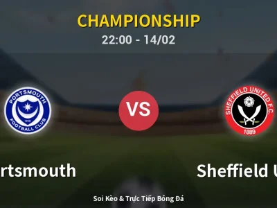 Soi Kèo Portsmouth vs Sheffield Utd – 22:00 14/02 | Nhận Định, Dự Đoán Tỷ Số
