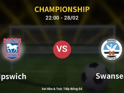 Soi Kèo Ipswich vs Swansea – 22:00 28/02 | Nhận Định, Dự Đoán Tỷ Số