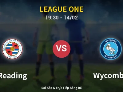 🔴 Trực Tiếp: Reading 1-0 Wycombe – Link Xem League One (Full HD)