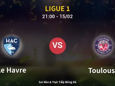 🔴 Trực Tiếp: Le Havre 2-2 Toulouse – Link Xem Ligue 1 (Full HD)