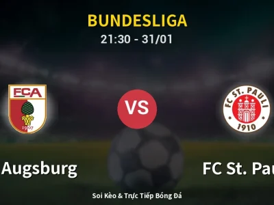 🔴 Trực Tiếp: FC Augsburg 0-0 FC St. Pauli – Link Xem Bundesliga (Full HD)