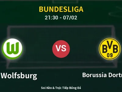 Soi Kèo VfL Wolfsburg vs Borussia Dortmund – 21:30 07/02 | Nhận Định, Dự Đoán Tỷ Số