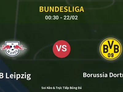 Kết Quả: RB Leipzig 2-2 Borussia Dortmund – Highlight & Bàn Thắng | Bundesliga