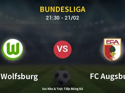 🔴 Trực Tiếp: VfL Wolfsburg 1-0 FC Augsburg – Link Xem Bundesliga (Full HD)