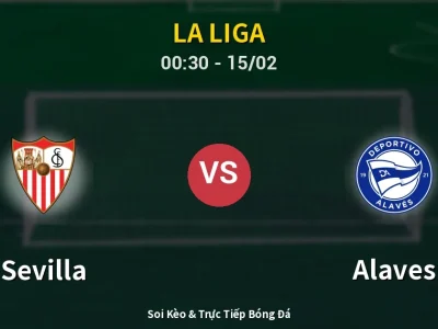 Kết Quả: Sevilla 1-1 Alaves – Highlight & Bàn Thắng | La Liga