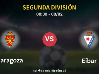 Kết Quả: Zaragoza 1-1 Eibar – Highlight & Bàn Thắng | Segunda División