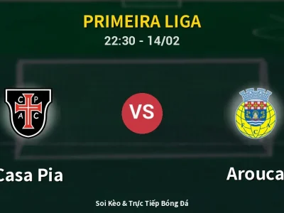Soi Kèo Casa Pia vs Arouca – 22:30 14/02 | Nhận Định, Dự Đoán Tỷ Số