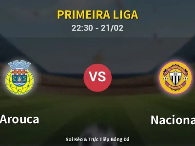 Soi Kèo Arouca vs Nacional – 22:30 21/02 | Nhận Định, Dự Đoán Tỷ Số