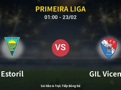 Kết Quả: Estoril 3-1 GIL Vicente – Highlight & Bàn Thắng | Primeira Liga