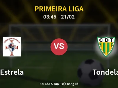 Kết Quả: Estrela 0-2 Tondela – Highlight & Bàn Thắng | Primeira Liga