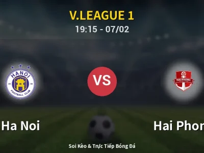 🔴 Trực Tiếp: Ha Noi 2-0 Hai Phong – Link Xem V.League 1 (Full HD)