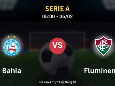 Kết Quả: Bahia 1-1 Fluminense – Highlight & Bàn Thắng | Serie A