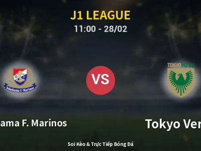 Kết Quả: Yokohama F. Marinos 3-2 Tokyo Verdy – Highlight & Bàn Thắng | J1 League