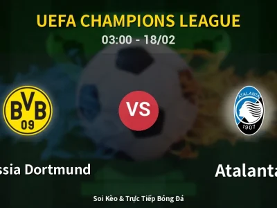 Kết Quả: Borussia Dortmund 2-0 Atalanta – Highlight & Bàn Thắng | UEFA Champions League