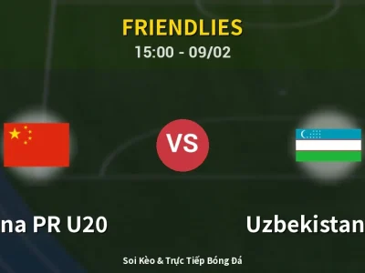 Kết Quả: China PR U20 1-1 Uzbekistan U20 – Highlight & Bàn Thắng | Friendlies