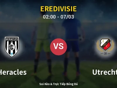 Kết Quả: Heracles 0-0 Utrecht – Highlight & Bàn Thắng | Eredivisie