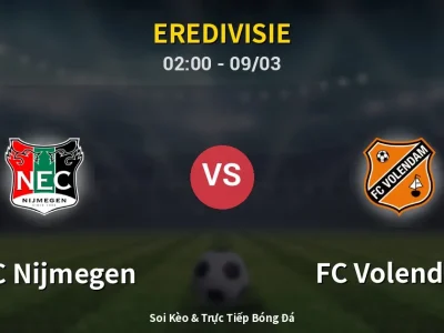 Kết Quả: NEC Nijmegen 3-0 FC Volendam – Highlight & Bàn Thắng | Eredivisie