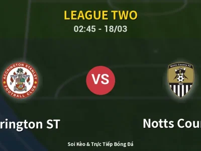 Kết Quả: Accrington ST 0-4 Notts County – Highlight & Bàn Thắng | League Two