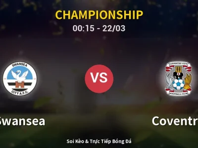 Kết Quả: Swansea 0-3 Coventry – Highlight & Bàn Thắng | Championship