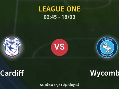 Kết Quả: Cardiff 0-2 Wycombe – Highlight & Bàn Thắng | League One