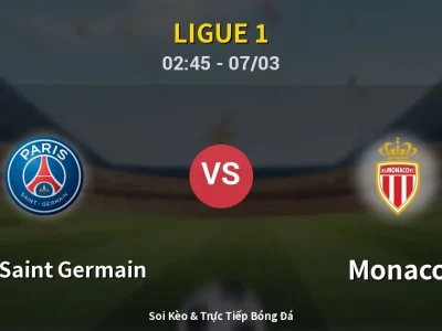 Kết Quả: Paris Saint Germain 1-3 Monaco – Highlight & Bàn Thắng | Ligue 1