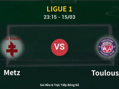 Soi Kèo Metz vs Toulouse – 23:15 15/03 | Nhận Định, Dự Đoán Tỷ Số