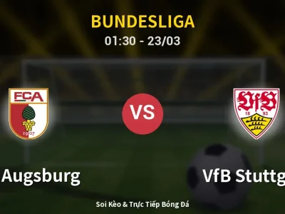 Kết Quả: FC Augsburg 2-5 VfB Stuttgart – Highlight & Bàn Thắng | Bundesliga