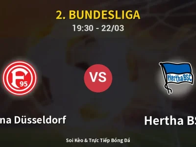 🔴 Trực Tiếp: Fortuna Düsseldorf 2-4 Hertha BSC – Link Xem 2. Bundesliga (Full HD)