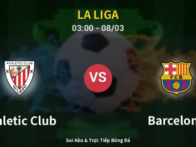 Kết Quả: Athletic Club 0-1 Barcelona – Highlight & Bàn Thắng | La Liga