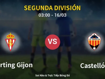 Kết Quả: Sporting Gijon 4-1 Castellón – Highlight & Bàn Thắng | Segunda División