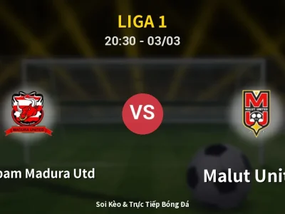 Kết Quả: Persepam Madura Utd 1-2 Malut United – Highlight & Bàn Thắng | Liga 1
