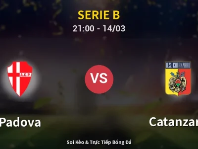 🔴 Trực Tiếp: Padova 0-2 Catanzaro – Link Xem Serie B (Full HD)