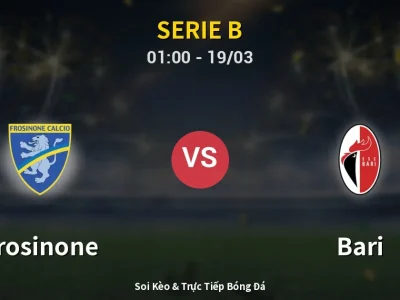 Kết Quả: Frosinone 2-1 Bari – Highlight & Bàn Thắng | Serie B