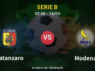 Soi Kèo Catanzaro vs Modena – 02:00 18/03 | Nhận Định, Dự Đoán Tỷ Số